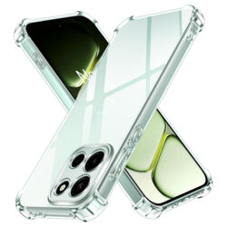 Husa OnePlus Nord 6 Techsuit Shockproof Clear Silicone, transparenta