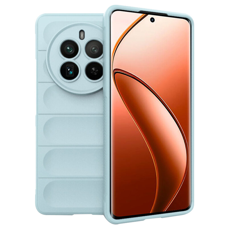 Husa Realme 12 Pro+ Techsuit Magic Shield, bleu