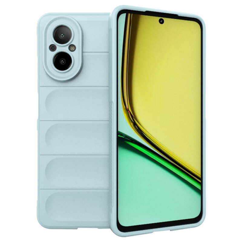 Husa Realme C67 4G Techsuit Magic Shield, bleu
