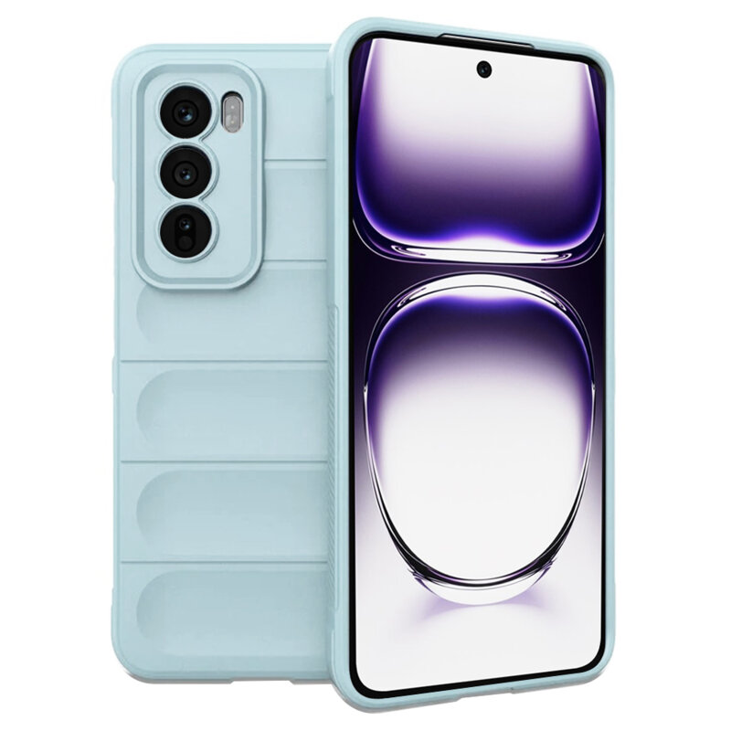 Husa Oppo Reno12 Techsuit Magic Shield, bleu