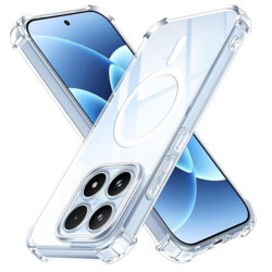 Husa Xiaomi 17 Techsuit Shockproof Clear Silicone MagSafe, transparenta
