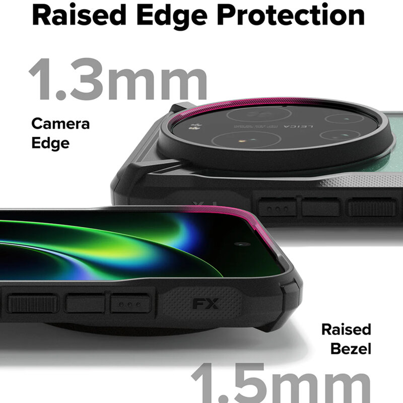 Husa Xiaomi 17 Ultra Ringke Fusion X MagSafe, negru
