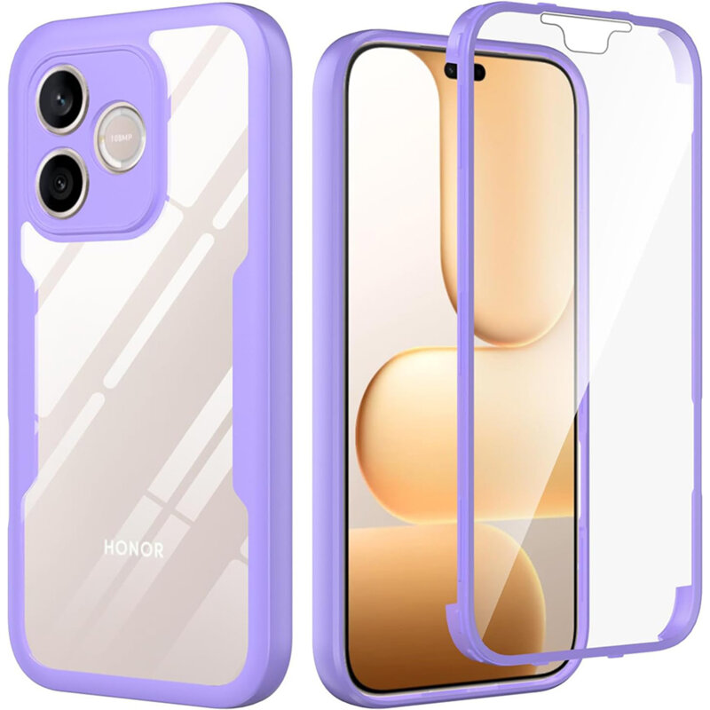 Husa 360° Honor 600 Lite Techsuit ColorVerse, mov