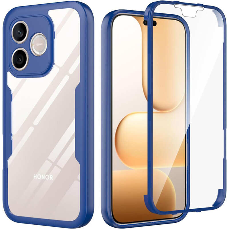 Husa 360° Honor 600 Lite Techsuit ColorVerse, albastru