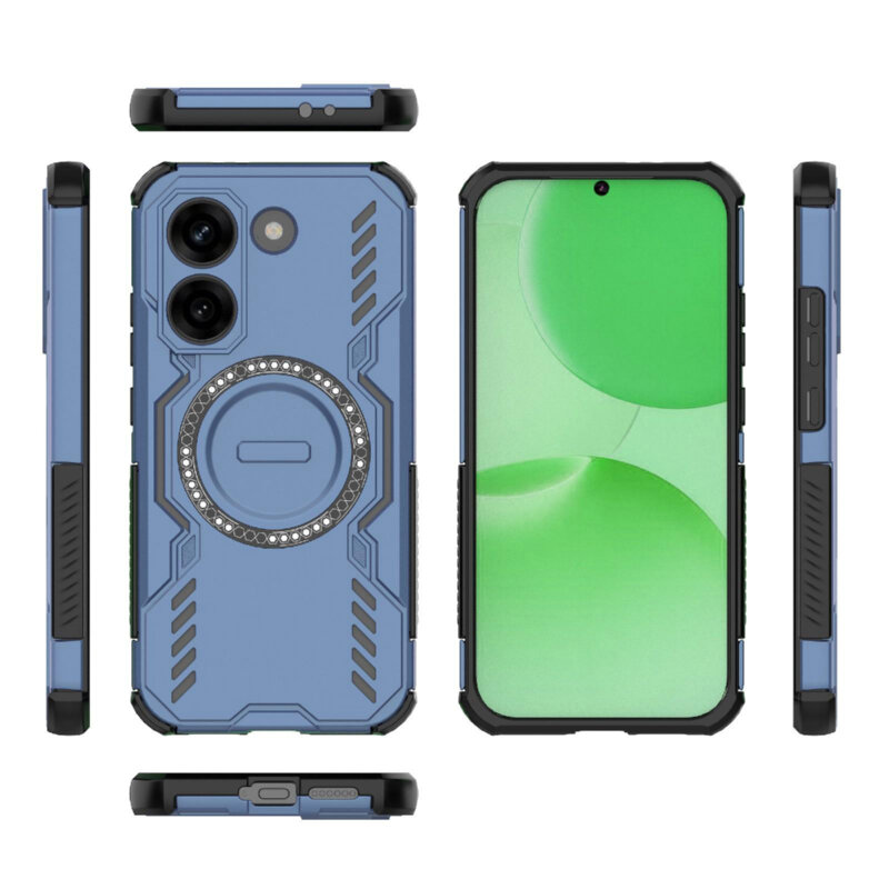 Husa Xiaomi Poco X8 Pro Techsuit ArmorMag Case, albastru
