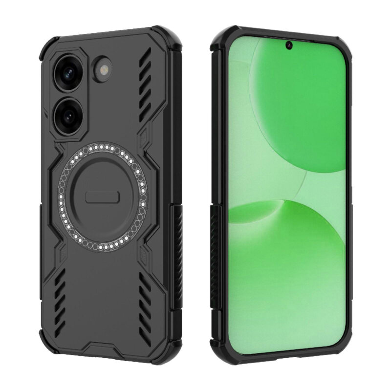 Husa Xiaomi Poco X8 Pro Techsuit ArmorMag Case, negru