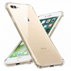 Husa iPhone 8 Plus Techsuit Shockproof Clear Silicone, transparenta