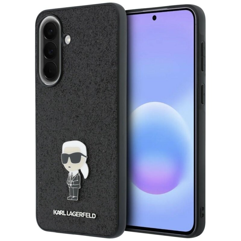 Husa Karl Lagerfeld Samsung Galaxy A57 5G Hardcase Glitter, Fixed Ikonik Logo