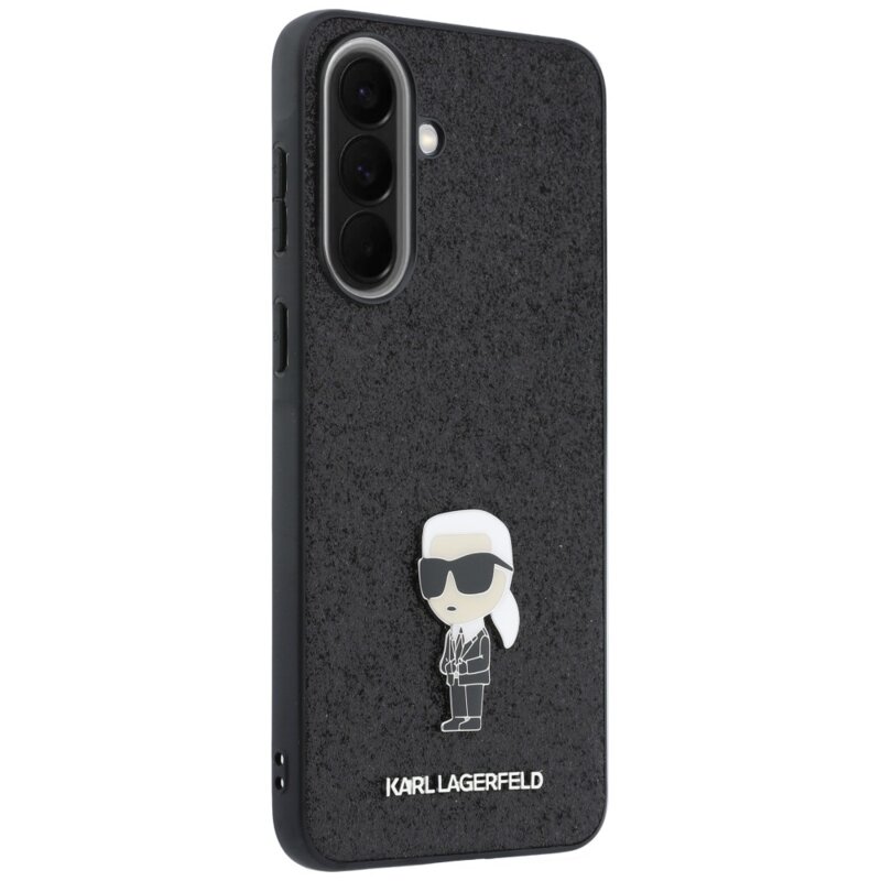 Husa Karl Lagerfeld Samsung Galaxy A57 5G Hardcase Glitter, Fixed Ikonik Logo