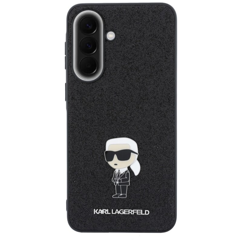 Husa Karl Lagerfeld Samsung Galaxy A37 5G Hardcase Glitter, Fixed Ikonik Logo