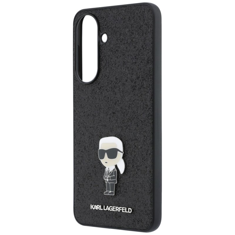 Husa Karl Lagerfeld Samsung Galaxy A37 5G Hardcase Glitter, Fixed Ikonik Logo
