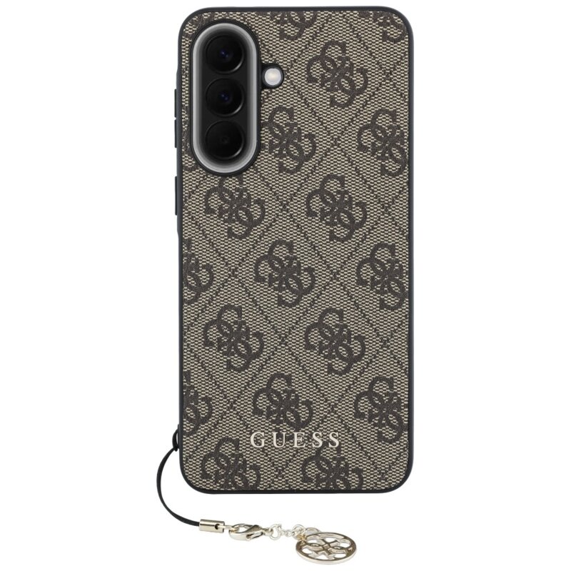 Husa originala Guess Samsung Galaxy A37 5G Hardcase 4G Classic Logo Charm, maro