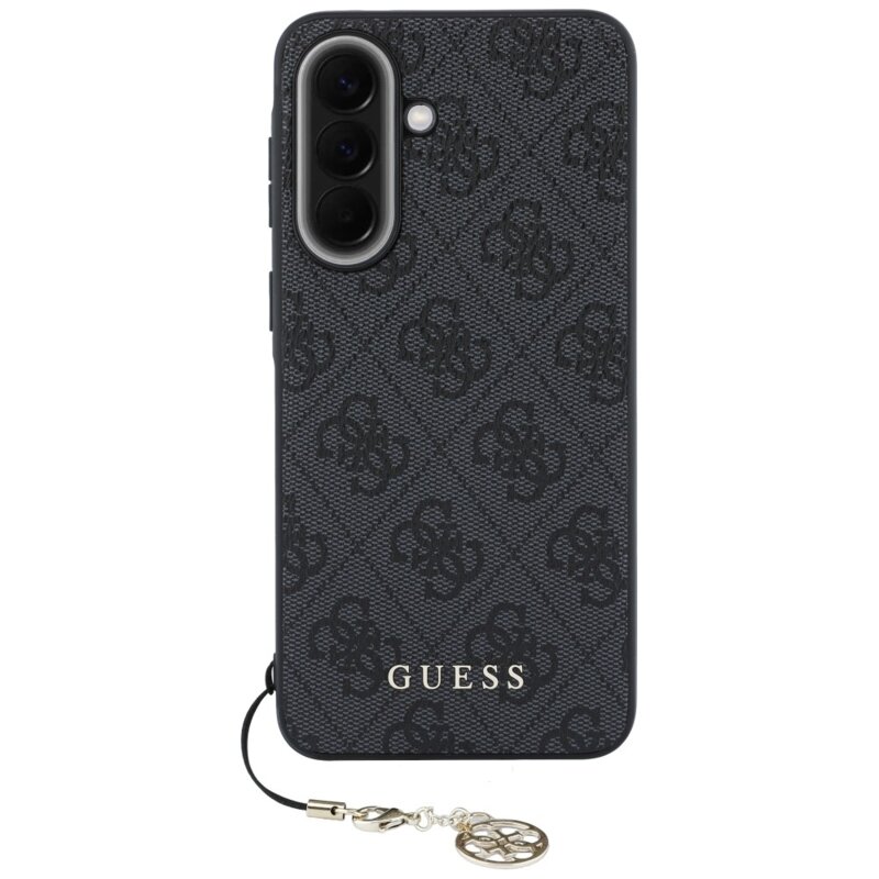 Husa originala Guess Samsung Galaxy A37 5G Hardcase 4G Classic Logo Charm, negru