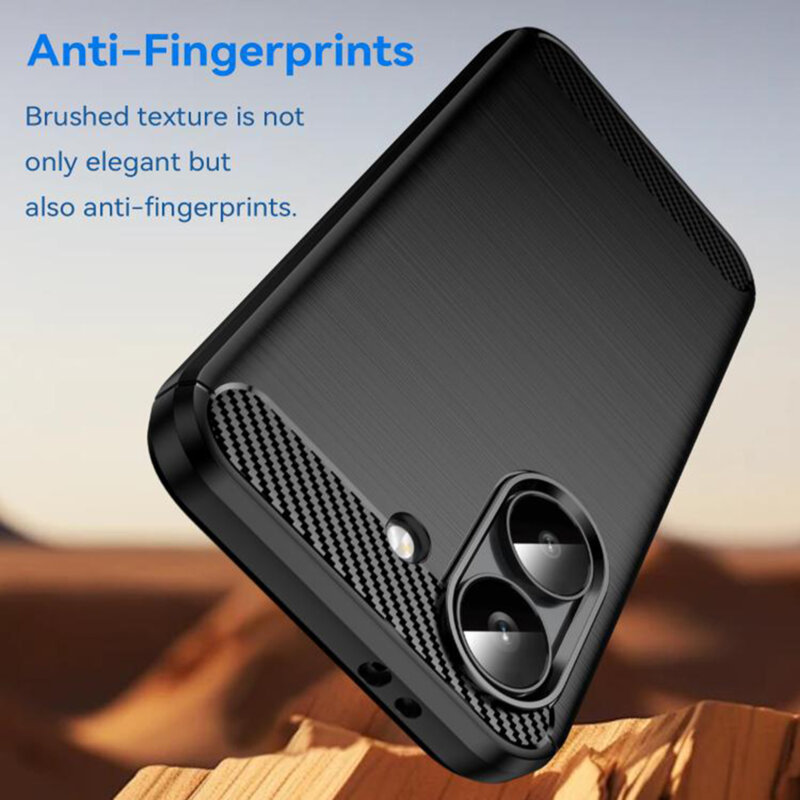 Husa Xiaomi Poco X8 Pro Techsuit Carbon Silicone, albastru