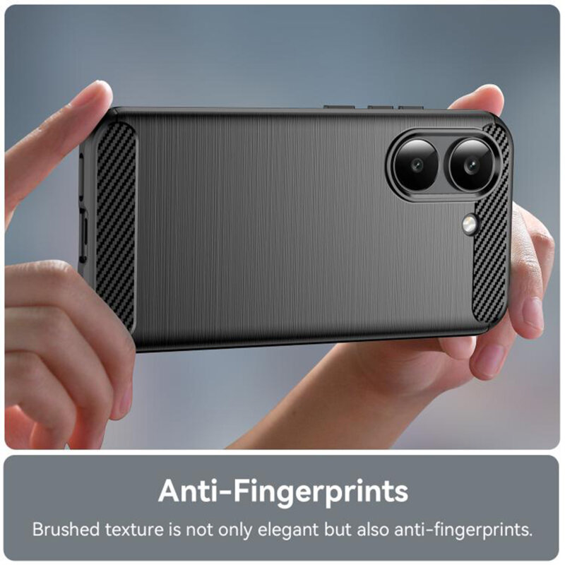 Husa Xiaomi Poco X8 Pro Techsuit Carbon Silicone, albastru