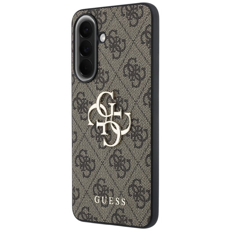 Husa originala Guess Samsung Galaxy A37 5G Hardcase 4G Big Logo, maro