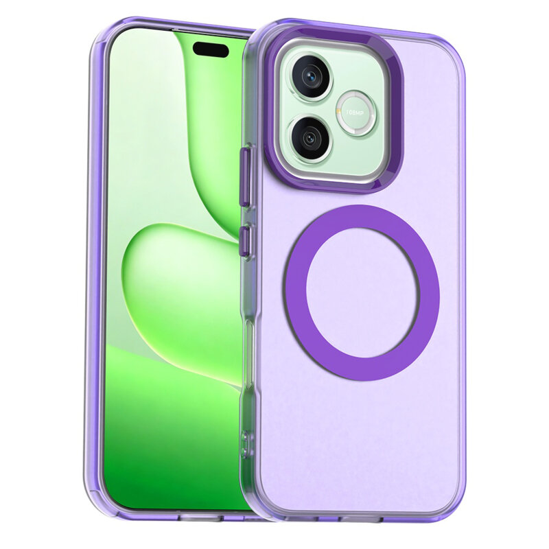 Husa Honor 600 Lite Techsuit CandyCase MagSafe, mov
