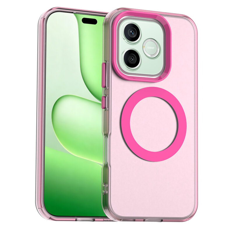 Husa Honor 600 Lite Techsuit CandyCase MagSafe, roz