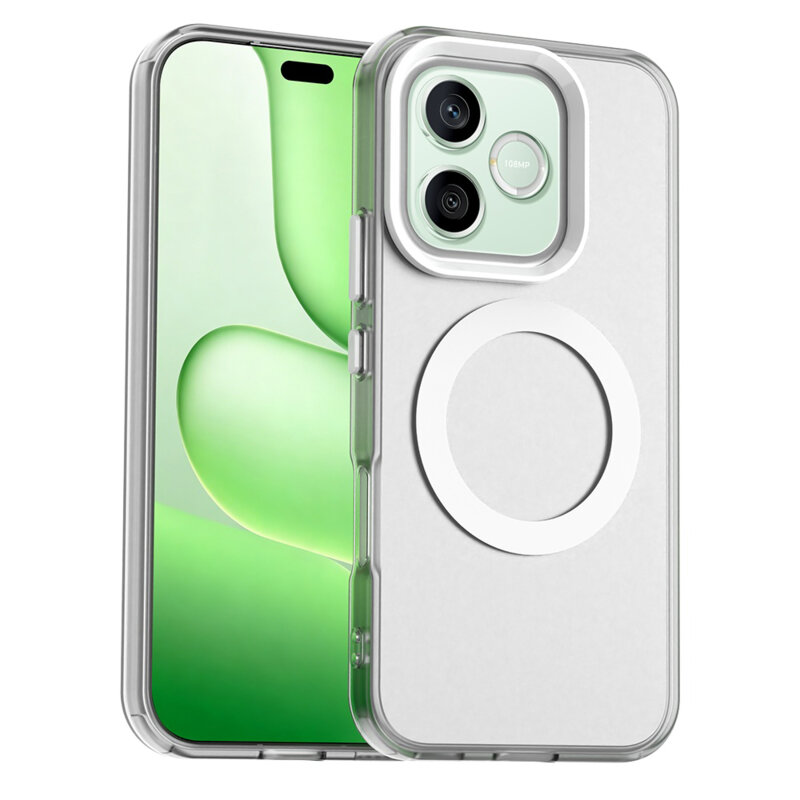 Husa Honor 600 Lite Techsuit CandyCase MagSafe, alb