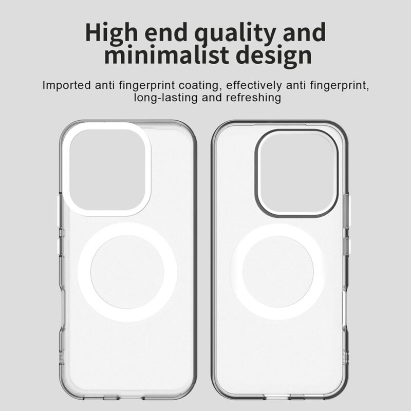Husa Honor 600 Lite Techsuit CandyCase MagSafe, alb