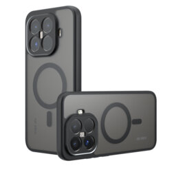 Husa Xiaomi 17T Techsuit PureFrost MagSafe, negru frost