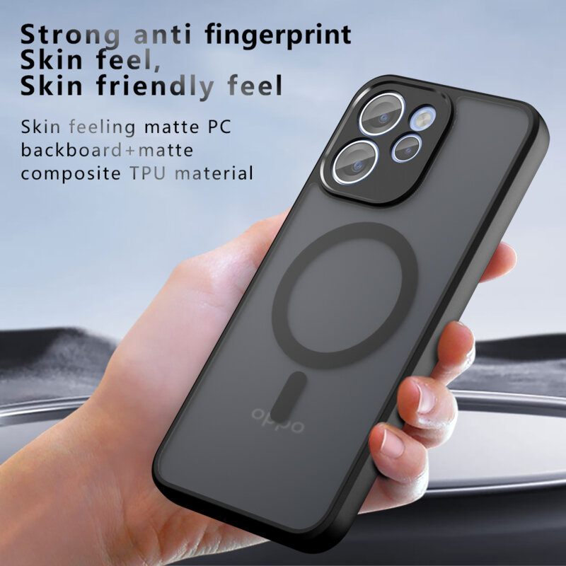 Husa Xiaomi 17T Techsuit PureFrost MagSafe, negru frost