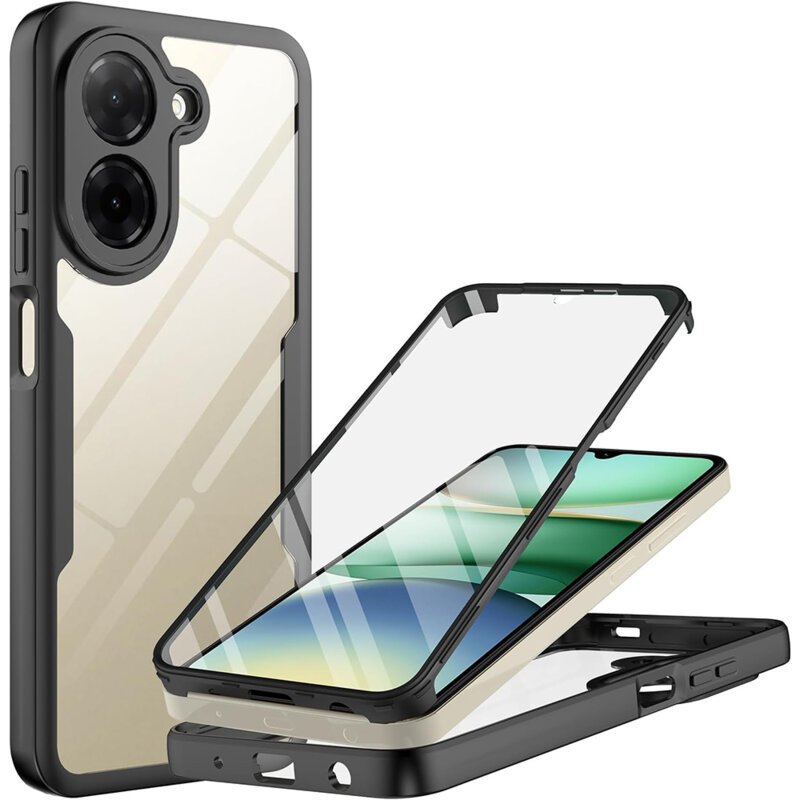 Husa 360° Xiaomi Redmi A5 4G (Regional) Techsuit ColorVerse, negru