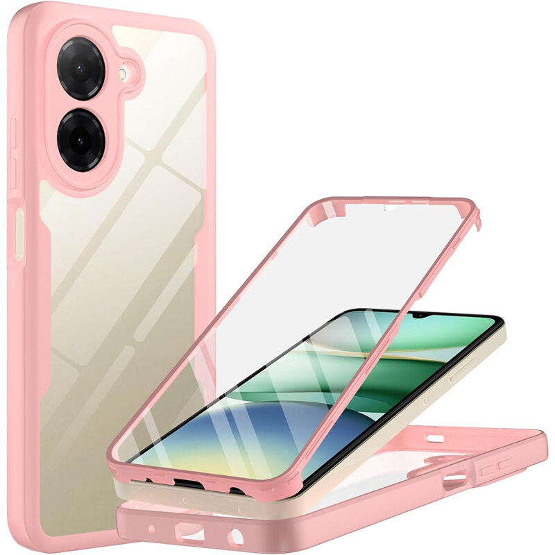 Husa 360° Xiaomi Redmi A5 4G (Standard) Techsuit ColorVerse, roz