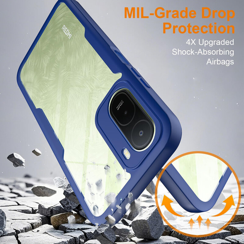 Husa 360° Xiaomi Redmi A7 Pro 4G Techsuit ColorVerse, albastru
