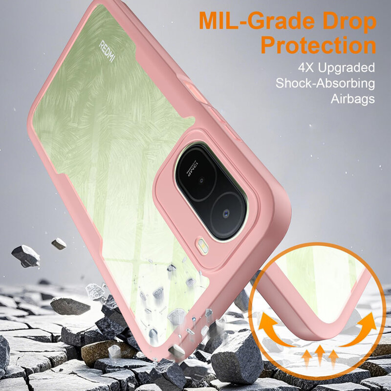 Husa 360° Xiaomi Redmi A7 Pro 4G Techsuit ColorVerse, roz