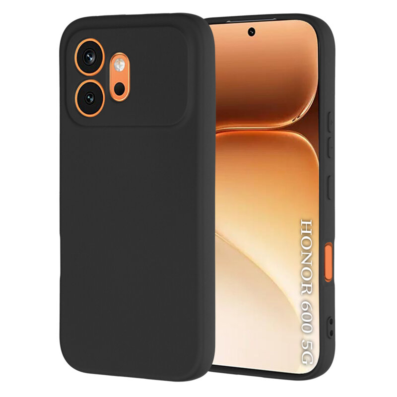 Husa silicon Honor 600 Techsuit SoftFlex, negru