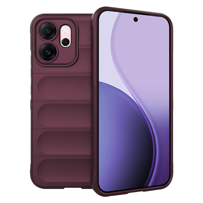 Husa Oppo Reno14 F Techsuit Magic Shield, bordo