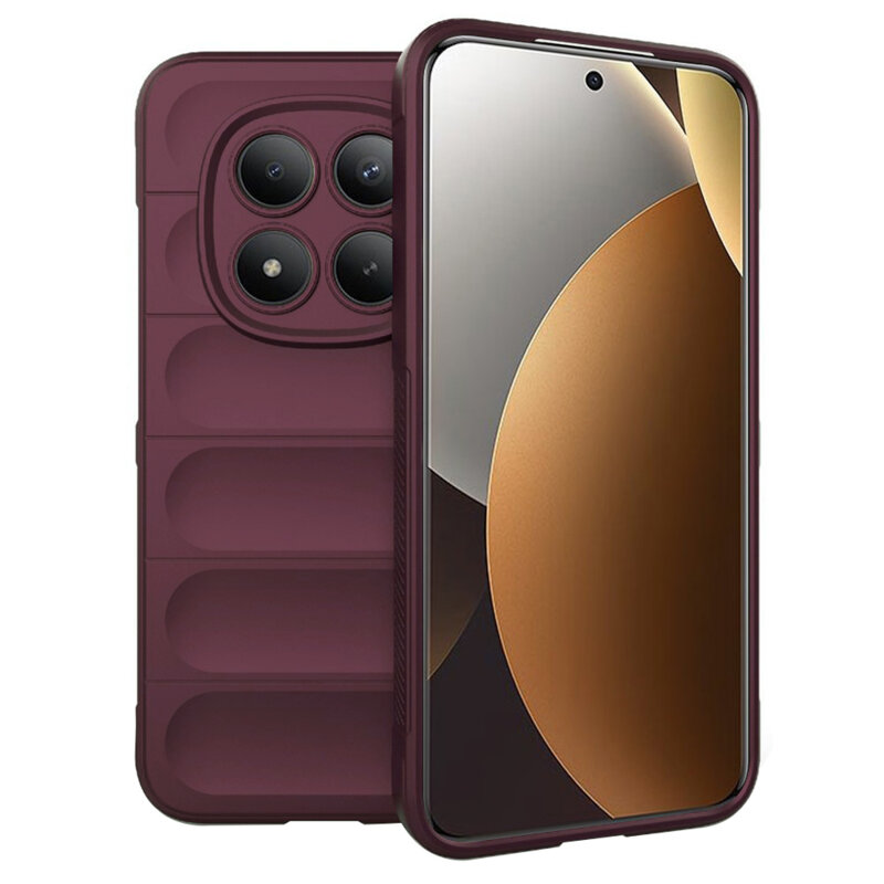 Husa Xiaomi Poco M8 Pro 5G Techsuit Magic Shield, bordo