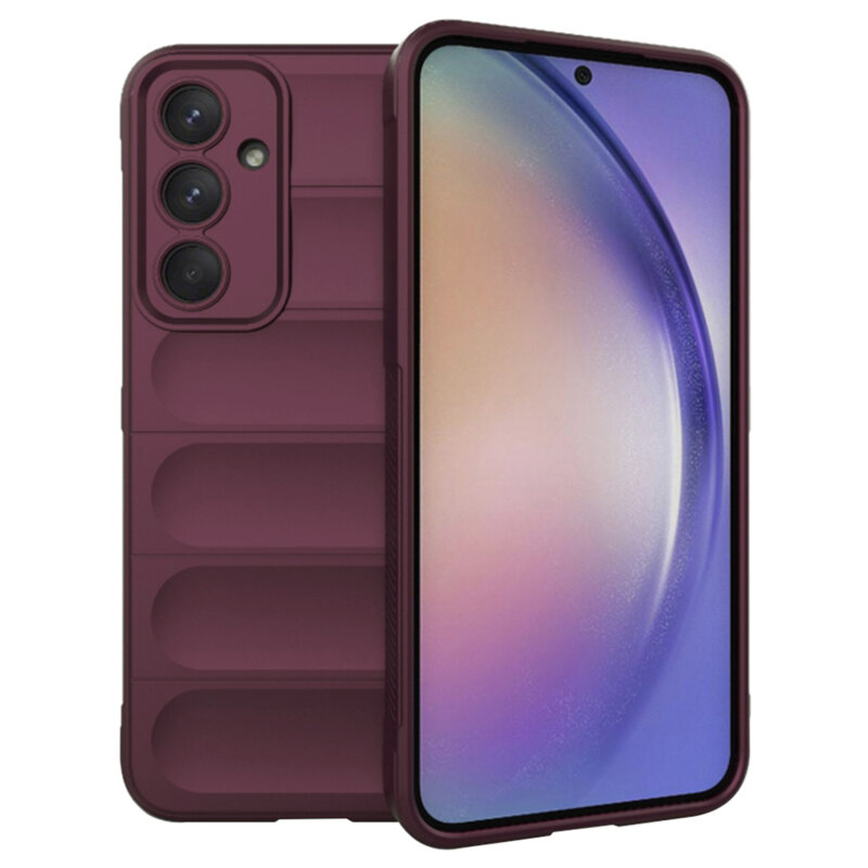 Husa Samsung Galaxy A54 Techsuit Magic Shield, bordo