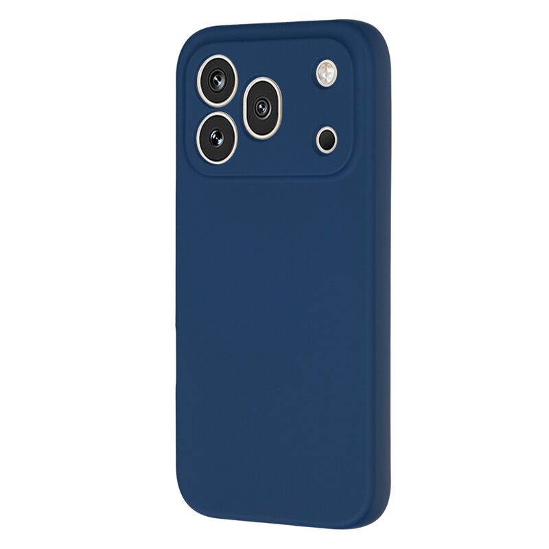 Husa silicon Honor 600 Pro Techsuit SoftFlex, bleumarin
