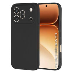 Husa silicon Honor 600 Pro Techsuit SoftFlex, negru