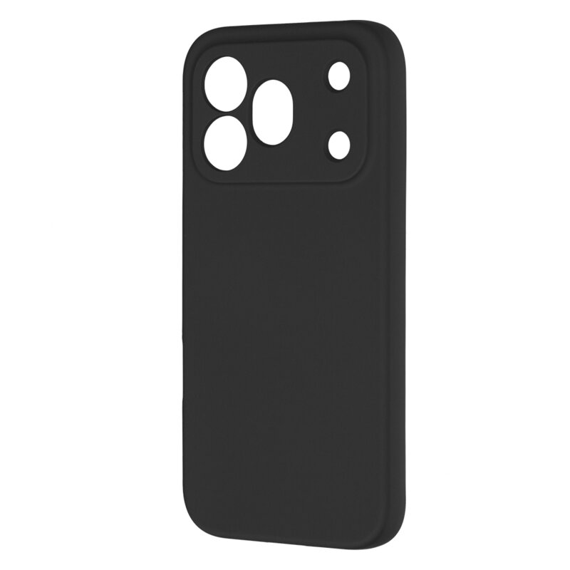 Husa silicon Honor 600 Pro Techsuit SoftFlex, negru