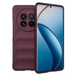 Husa Realme 12 Pro Techsuit Magic Shield, bordo
