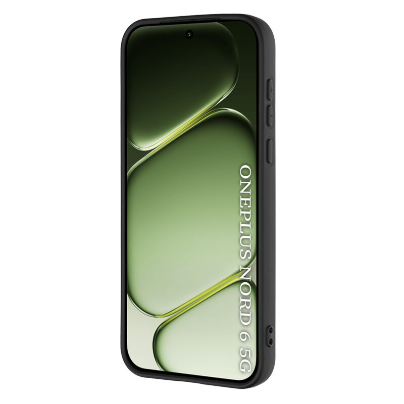 Husa silicon OnePlus Nord 6 Techsuit SoftFlex, negru