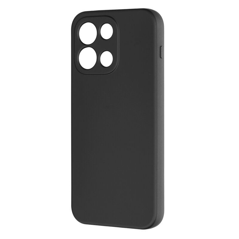 Husa silicon OnePlus Nord 6 Techsuit SoftFlex, negru
