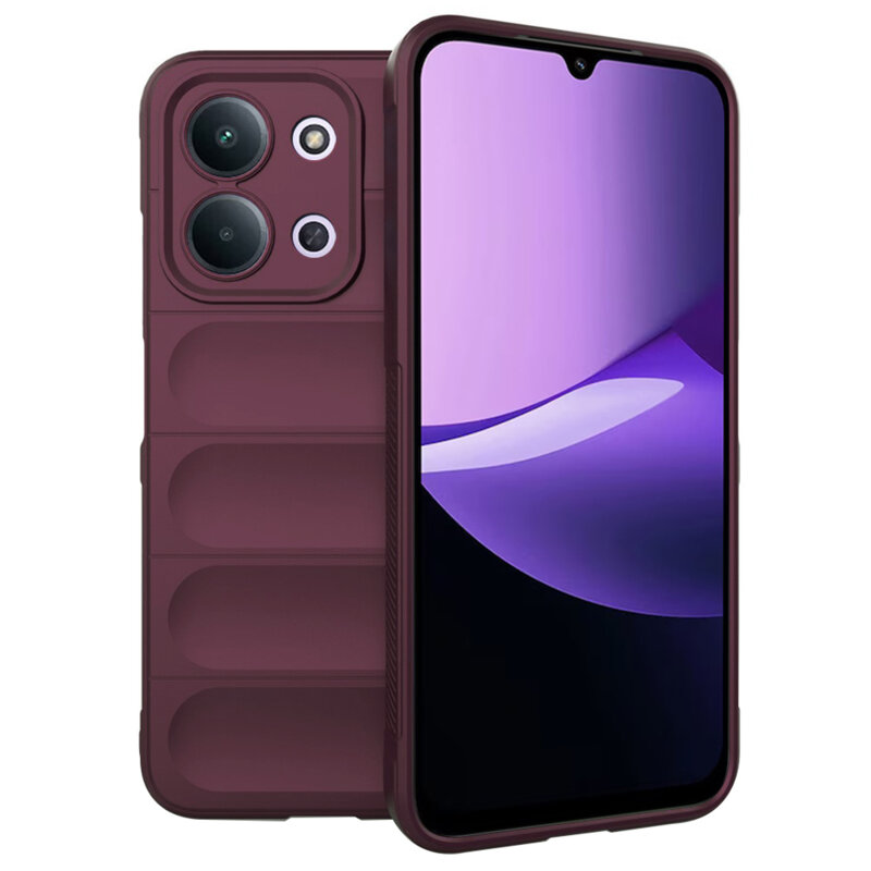 Husa Xiaomi Redmi 15C 5G Techsuit Magic Shield, bordo