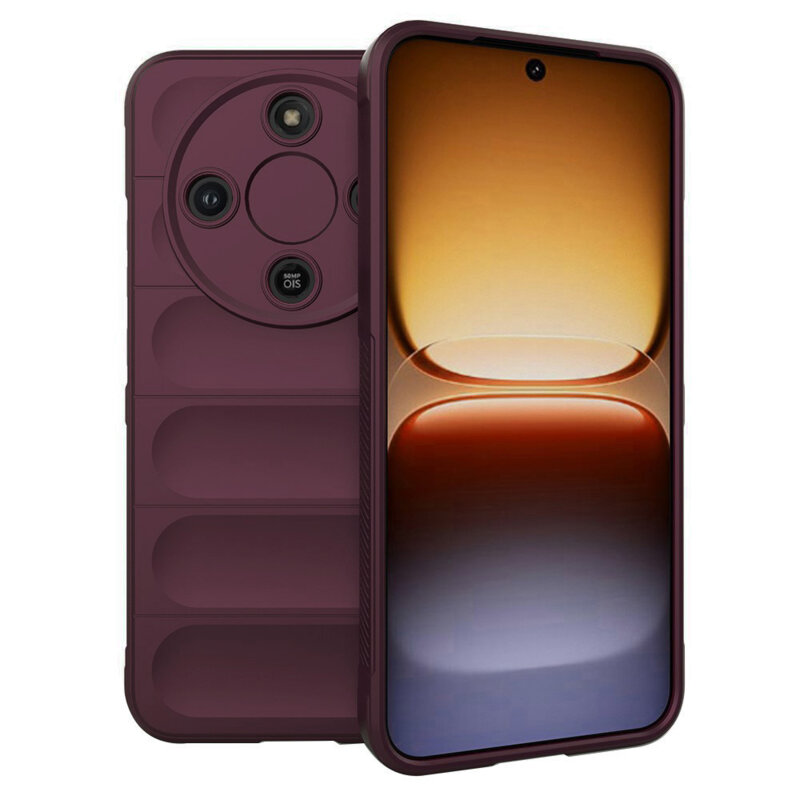 Husa Honor Magic8 Lite Techsuit Magic Shield, bordo