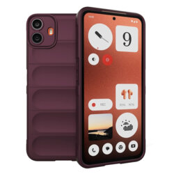 Husa Nothing CMF Phone 1 Techsuit Magic Shield, bordo