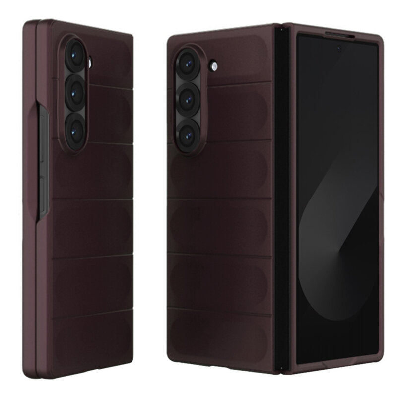 Husa Samsung Galaxy Z Fold6 Techsuit Magic Shield, bordo