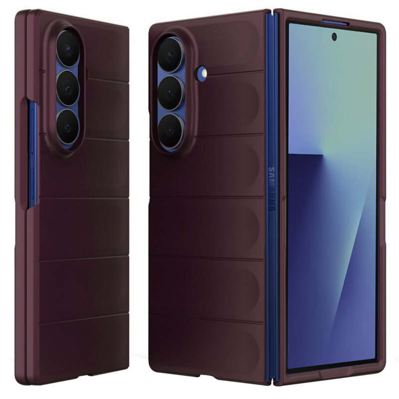 Husa Samsung Galaxy Z Fold7 Techsuit Magic Shield, bordo