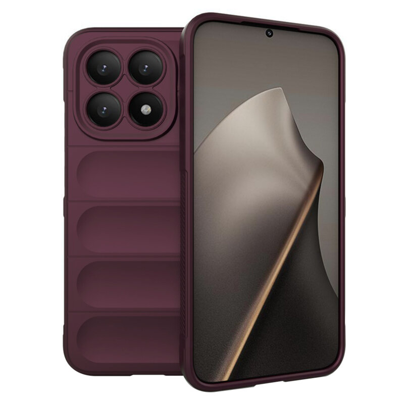 Husa Xiaomi 15T Techsuit Magic Shield, bordo