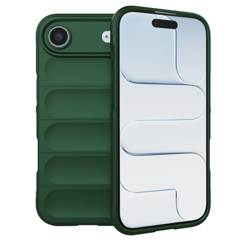 Husa iPhone 17 Air Techsuit Magic Shield, verde