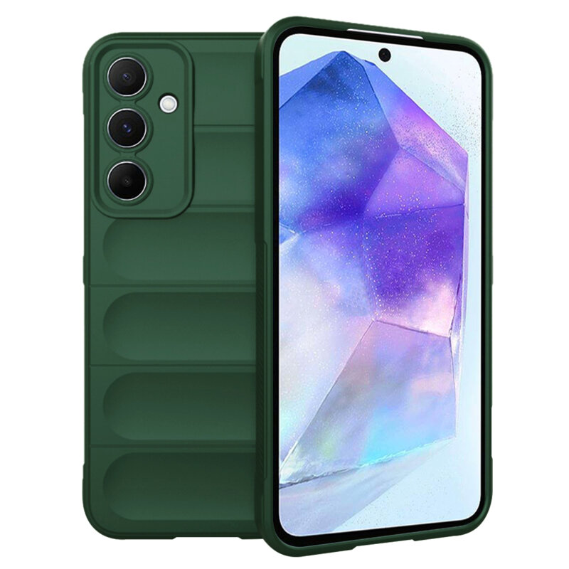 Husa Samsung Galaxy A55 5G Techsuit Magic Shield, verde