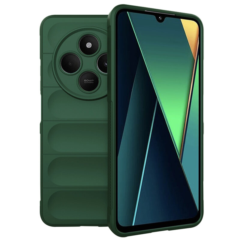 Husa Xiaomi Poco C75 Techsuit Magic Shield, verde