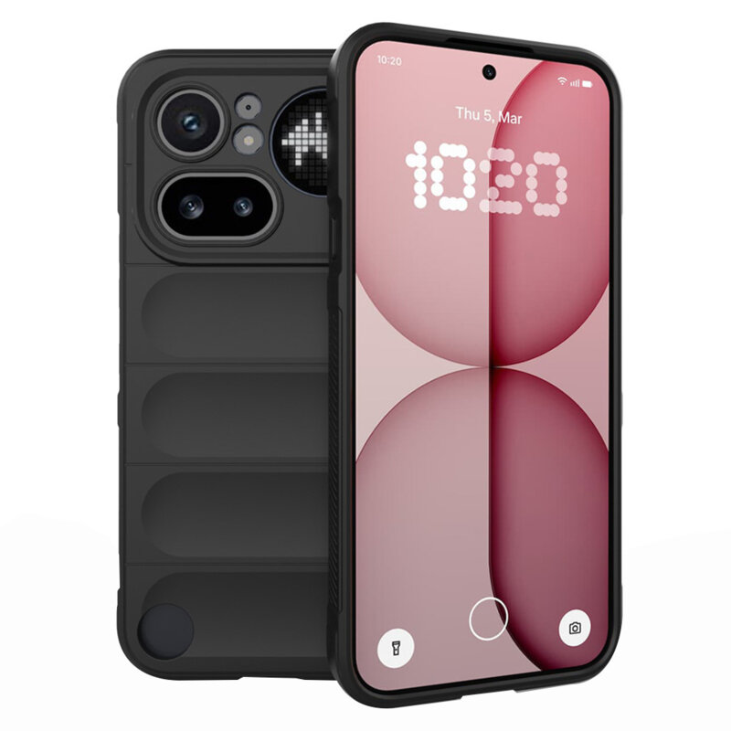 Husa Nothing Phone (4a) Pro Techsuit Magic Shield, negru